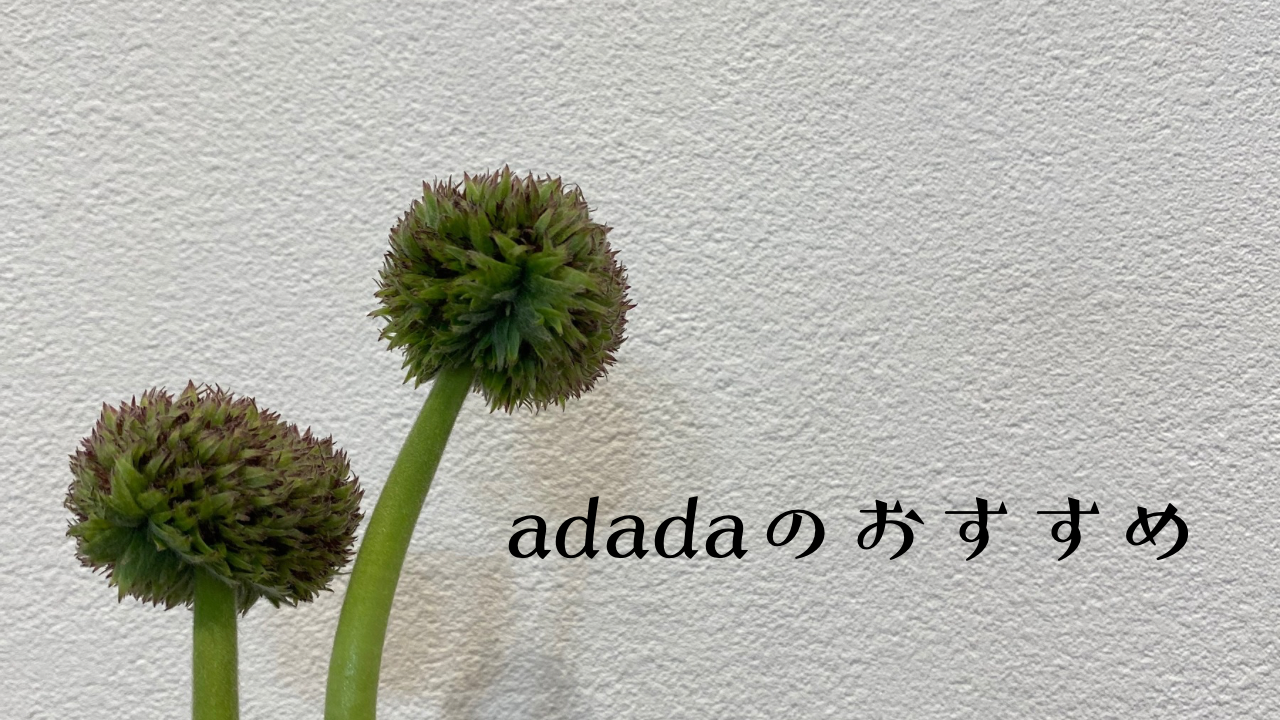 adadaのおすすめ～サロンの過ごし方～